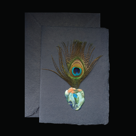 Peacock | Artisan Notecard